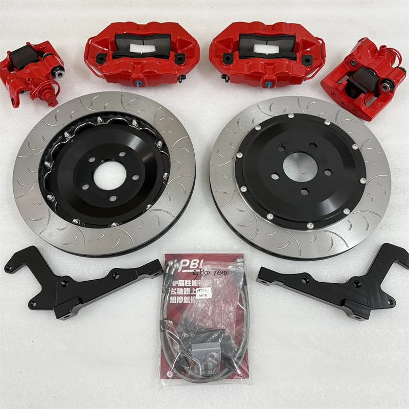 Jekit Rear Double Calipers 380 * 28mm Dragon Slot Disc for Ford Mustang S550 Rear Wheel
Jekit Rear Double Calipers 380 * 28mm Dragon Slot Disc for Ford Mustang S550 Rear Wheel