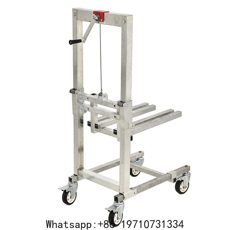Manual unloading lifting forklift truck fork lift lifting portable folding stacker lightweight home lifting cart
Manual unloading lifting forklift truck fork lift lifting portable folding stacker lightweight home lifting cart