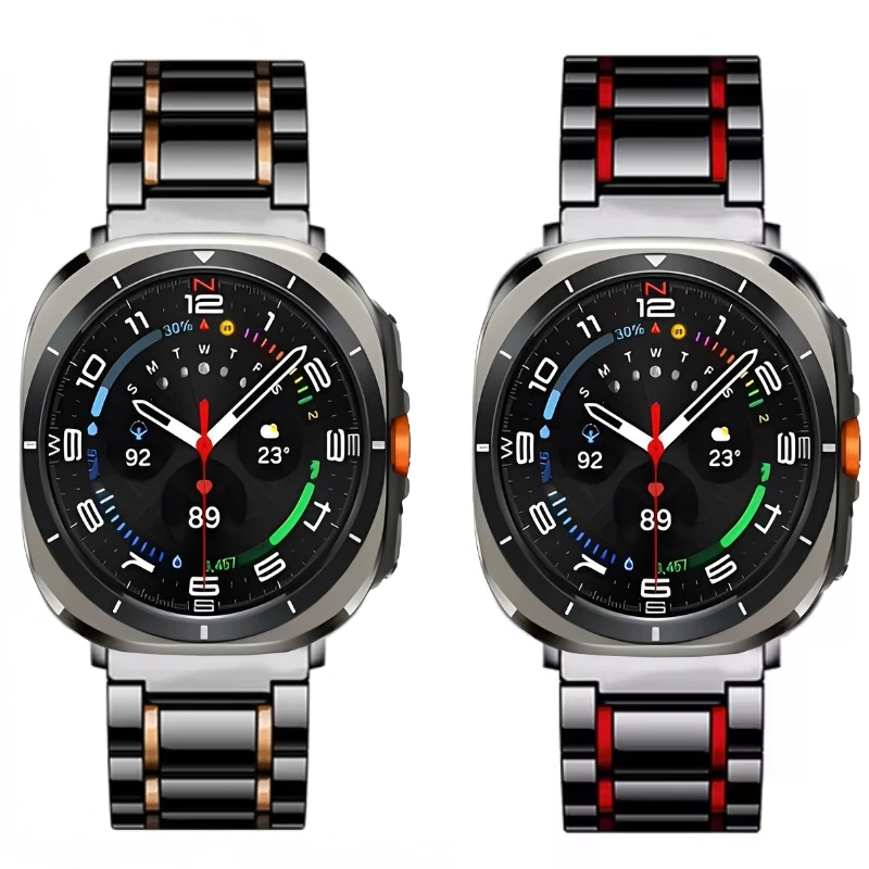 Luxury Ceramic Watch Strap for Samsung Galaxy Watch Ultra 47mm High End Replacement Wristband for Samsung Galaxy Watch Ultra
Luxury Ceramic Watch Strap for Samsung Galaxy Watch Ultra 47mm High End Replacement Wristband for Samsung Galaxy Watch Ultra
