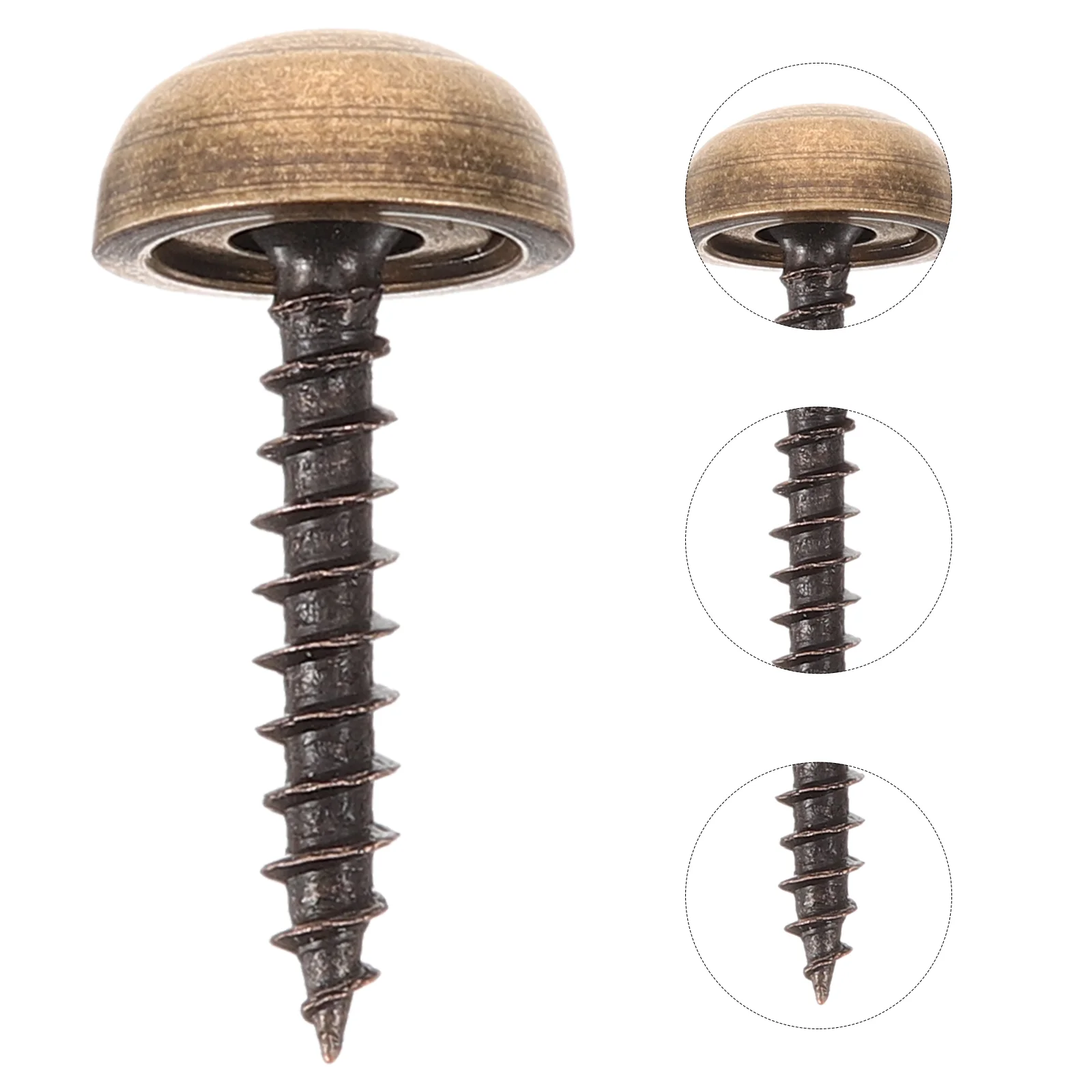 8 Pcs Drywall Screws Nail Decor Brass for Wood Cover Golden Decorative Ornament Caps
8 Pcs Drywall Screws Nail Decor Brass for Wood Cover Golden Decorative Ornament Caps