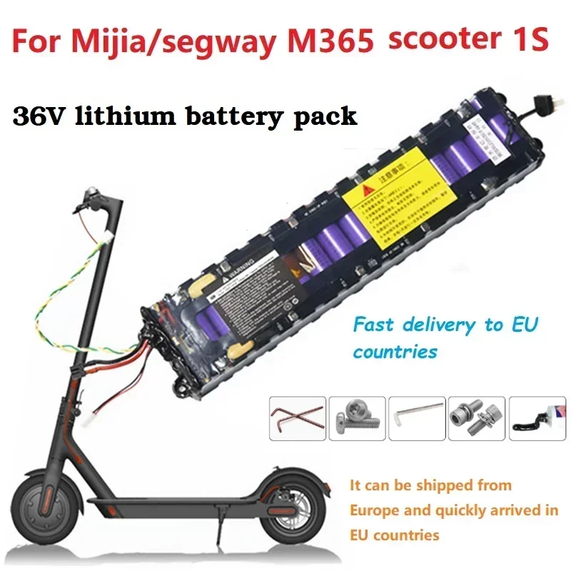 WE 36V 7.8/9/10.5ah special battery pack for xiaomi mijia M365 Segway scooter with intelligent communication software
WE 36V 7.8/9/10.5ah special battery pack for xiaomi mijia M365 Segway scooter with intelligent communication software