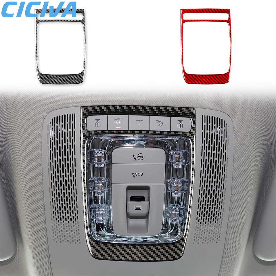 For Mercedes-Benz GLE W167 2019-2024 Front reading light panel Decorative Trim Soft Carbon Fiber Car Internal Accessories
For Mercedes-Benz GLE W167 2019-2024 Front reading light panel Decorative Trim Soft Carbon Fiber Car Internal Accessories