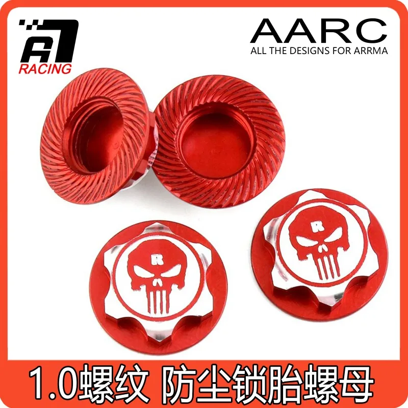 ARRMA Wheel Nut 1.0 Thread Hex Hub Adapter, Dust-Proof RC Tire Nut for ARRMA 1/7 1/8 Typahon/kraton/mojave Rc Car Models
ARRMA Wheel Nut 1.0 Thread Hex Hub Adapter, Dust-Proof RC Tire Nut for ARRMA 1/7 1/8 Typahon/kraton/mojave Rc Car Models