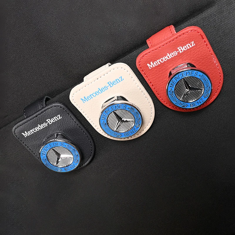 Car Logo Sun Visor Sunglasses Clip Glasses Card Holder Accessories For Mercedes Benz AMG W203 W206 W220 W205 W211 W212 W201 W210
Car Logo Sun Visor Sunglasses Clip Glasses Card Holder Accessories For Mercedes Benz AMG W203 W206 W220 W205 W211 W212 W201 W210