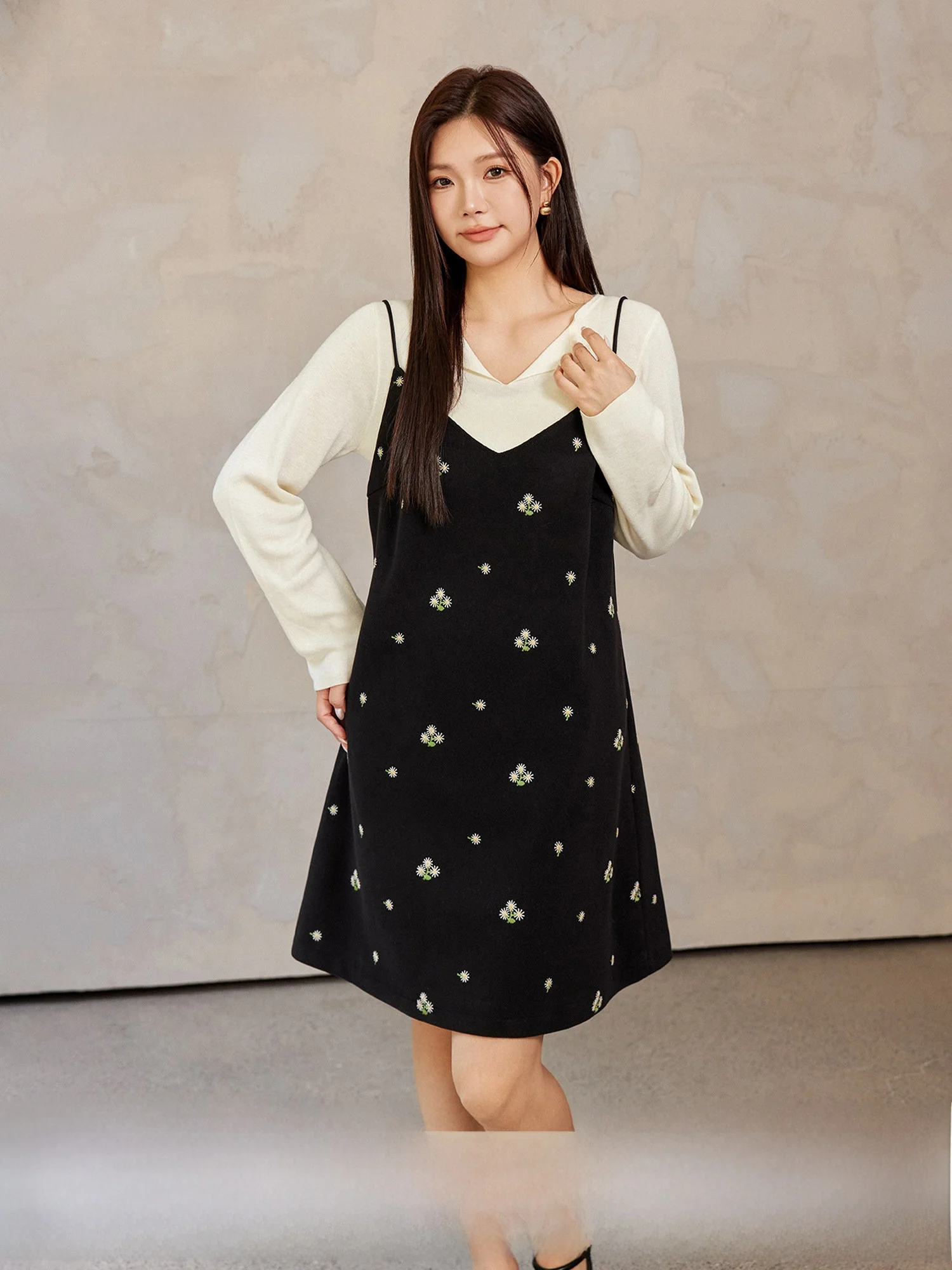 Ele Вышитый плавающий слинг Dr Long And ort Plusmall Osmanthus Wild Stand Fit Осенняя женская повседневная юбка трапециевидной формы
Ele Вышитый плавающий слинг Dr Long And ort Plusmall Osmanthus Wild Stand Fit Осенняя женская повседневная юбка трапециевидной формы