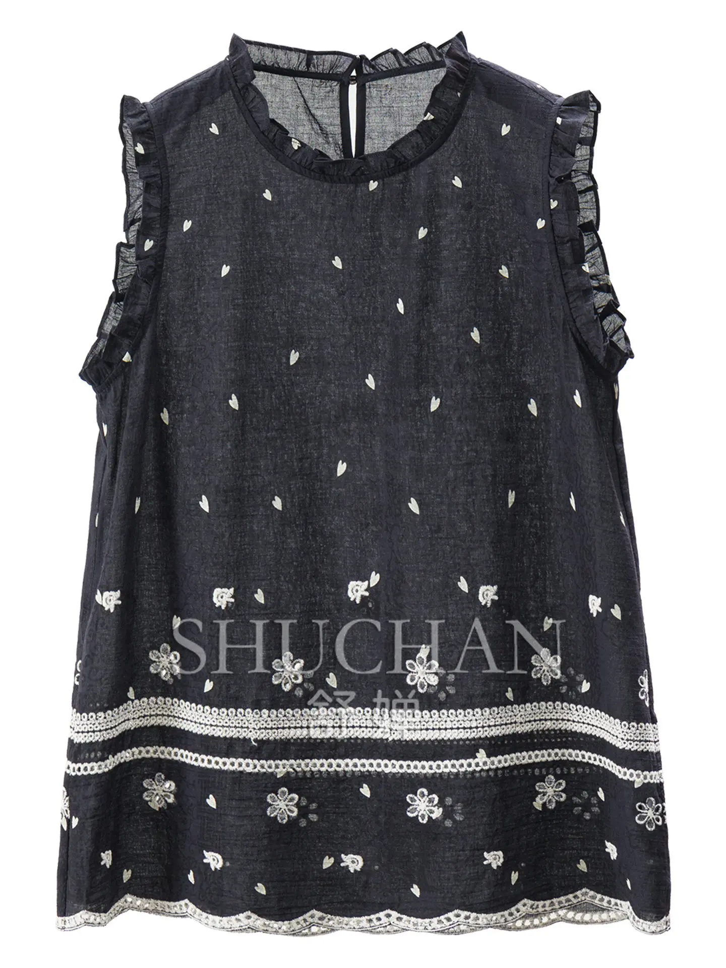 Retro Lace Hollow Embroidery 100% Cotton Vest Shirt Vest Female 37W9 Crop Top Summer Thin
Retro Lace Hollow Embroidery 100% Cotton Vest Shirt Vest Female 37W9 Crop Top Summer Thin