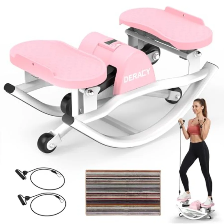 Upgraded 3D Rocking Stepper, Low-Impact Steppers for Exercise at Home, Stepper Side to Side with 2 Detachable Resistance Bands
Upgraded 3D Rocking Stepper, Low-Impact Steppers for Exercise at Home, Stepper Side to Side with 2 Detachable Resistance Bands