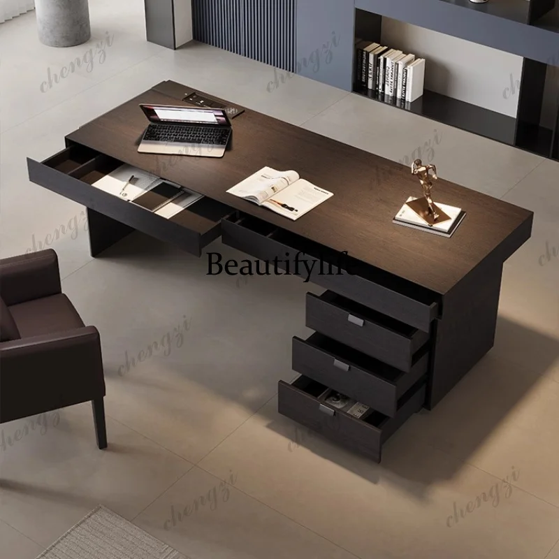 TTT Italy Designer Modern Office Desks Light Luxury Minimalist Wooden Office Desk Interior Study Office Furniture Tisch
TTT Italy Designer Modern Office Desks Light Luxury Minimalist Wooden Office Desk Interior Study Office Furniture Tisch