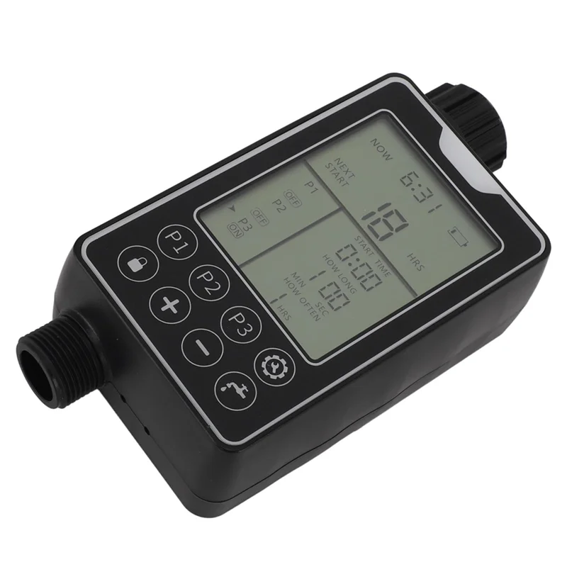 B08B-Intelligent Valve Water Control Automatic Irrigation Controller, Electronic Garden Watering Timer With LCD Display
B08B-Intelligent Valve Water Control Automatic Irrigation Controller, Electronic Garden Watering Timer With LCD Display