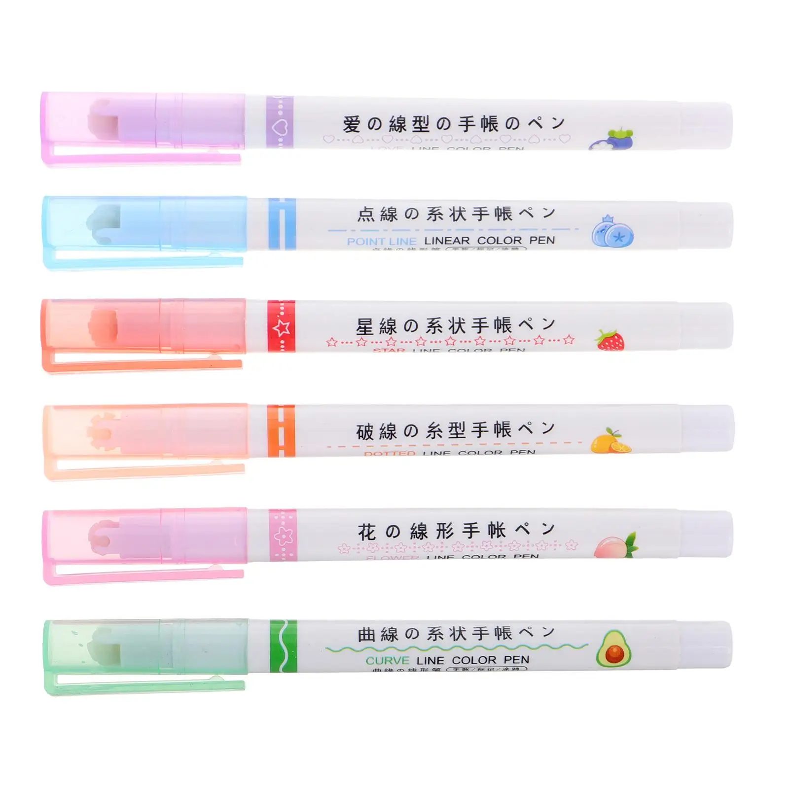 6 Pcs Colored Highlighter Pens Assorted Colors Marker Student Planner Chisel Tip Longlasting Soft Tip High Brightness Pattern
6 Pcs Colored Highlighter Pens Assorted Colors Marker Student Planner Chisel Tip Longlasting Soft Tip High Brightness Pattern