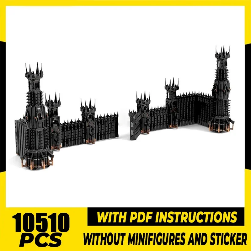 Кольцо-модель фильма Moc, строительные блоки, черные ворота, расширенная версия, модель, технология, сборка кирпича, строительная игрушка, праздничные подарки
Кольцо-модель фильма Moc, строительные блоки, черные ворота, расширенная версия, модель, технология, сборка кирпича, строительная игрушка, праздничные подарки