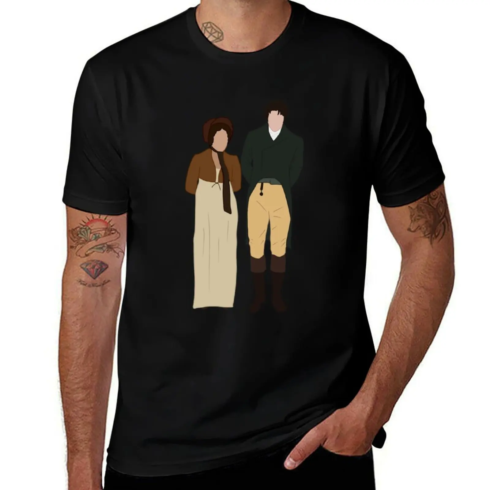Mr Darcy and Elizabeth T-Shirt Big Size Daily Wear T-Shirt
Mr Darcy and Elizabeth T-Shirt Big Size Daily Wear T-Shirt