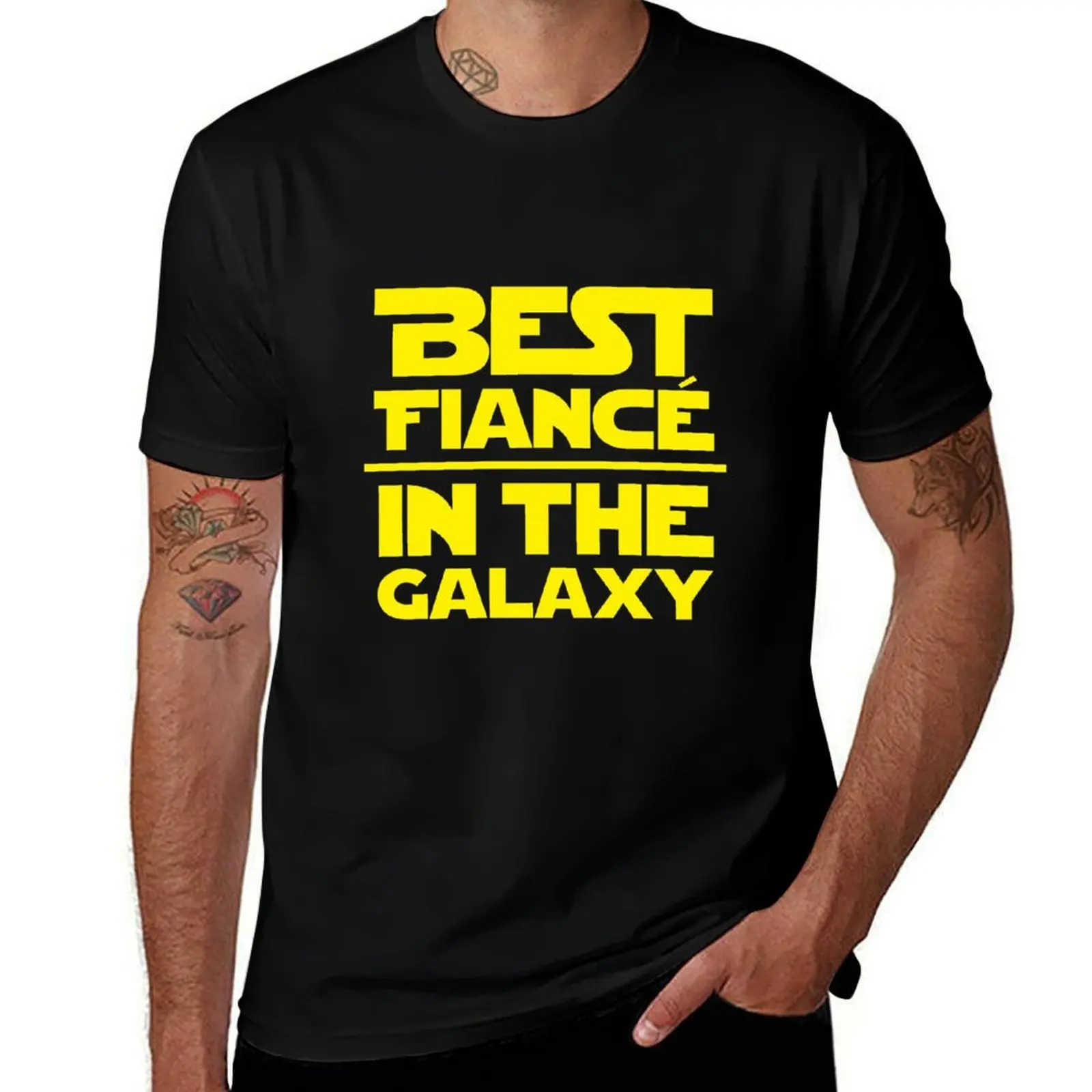 Best Fiance in the Galaxy T-Shirt t shirt for man t shirt men 100% cotton luxury brand T-Shirt
Best Fiance in the Galaxy T-Shirt t shirt for man t shirt men 100% cotton luxury brand T-Shirt