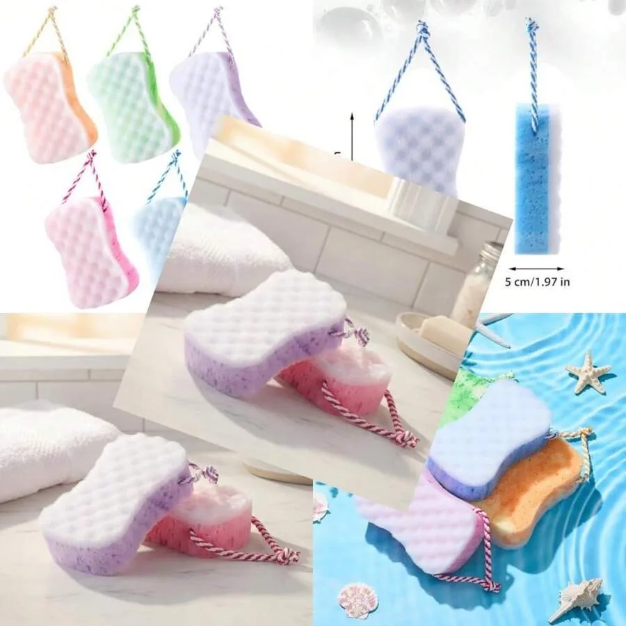 【New style】6 Pcs Bath Sponge For Women Men Exfoliating Loofahs Body Scrubber Shower Sponges Big Pouf Foam Sponges To Spa Reusab
【New style】6 Pcs Bath Sponge For Women Men Exfoliating Loofahs Body Scrubber Shower Sponges Big Pouf Foam Sponges To Spa Reusab