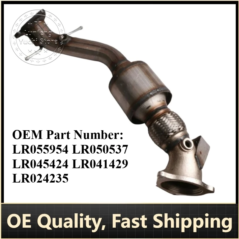 P/N: LR055954, LR050537, LR045424, LR041429, LR024235 - Catalytic Converter for Land Rover Range Rover Evoque, Discovery
P/N: LR055954, LR050537, LR045424, LR041429, LR024235 - Catalytic Converter for Land Rover Range Rover Evoque, Discovery