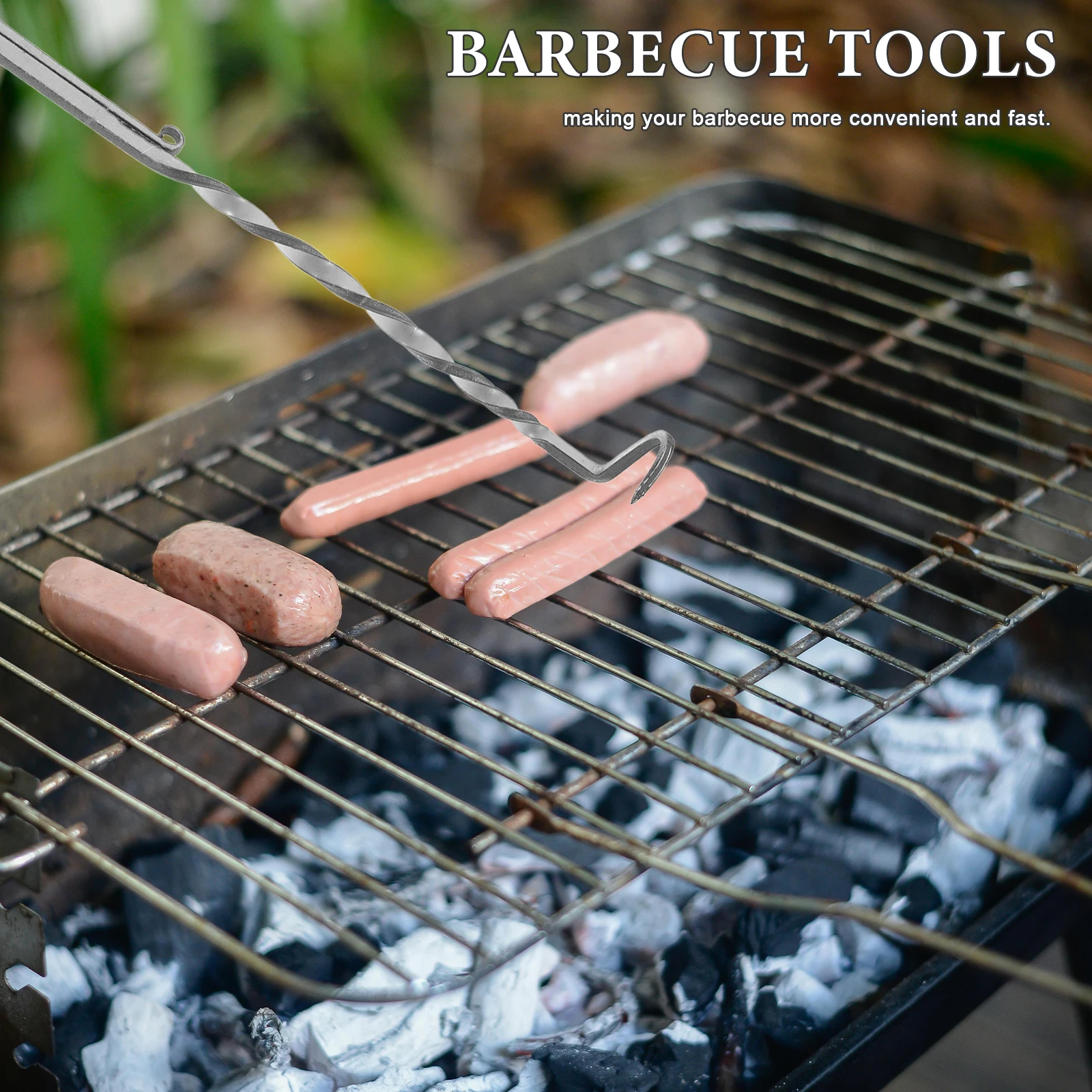 Flip Hook Accessories Food Bbq Turner Flipper Meat Stainless Steel Steak Hooks Hanging
Flip Hook Accessories Food Bbq Turner Flipper Meat Stainless Steel Steak Hooks Hanging