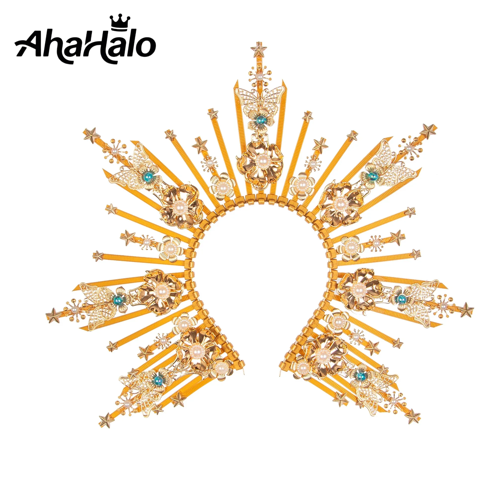 KC Gothic Halo Crown Headpiece Lolita Cosplay Virgin Sun Goddess Baroque Headband Women Hot Ins Photo Props Finished Product
KC Gothic Halo Crown Headpiece Lolita Cosplay Virgin Sun Goddess Baroque Headband Women Hot Ins Photo Props Finished Product