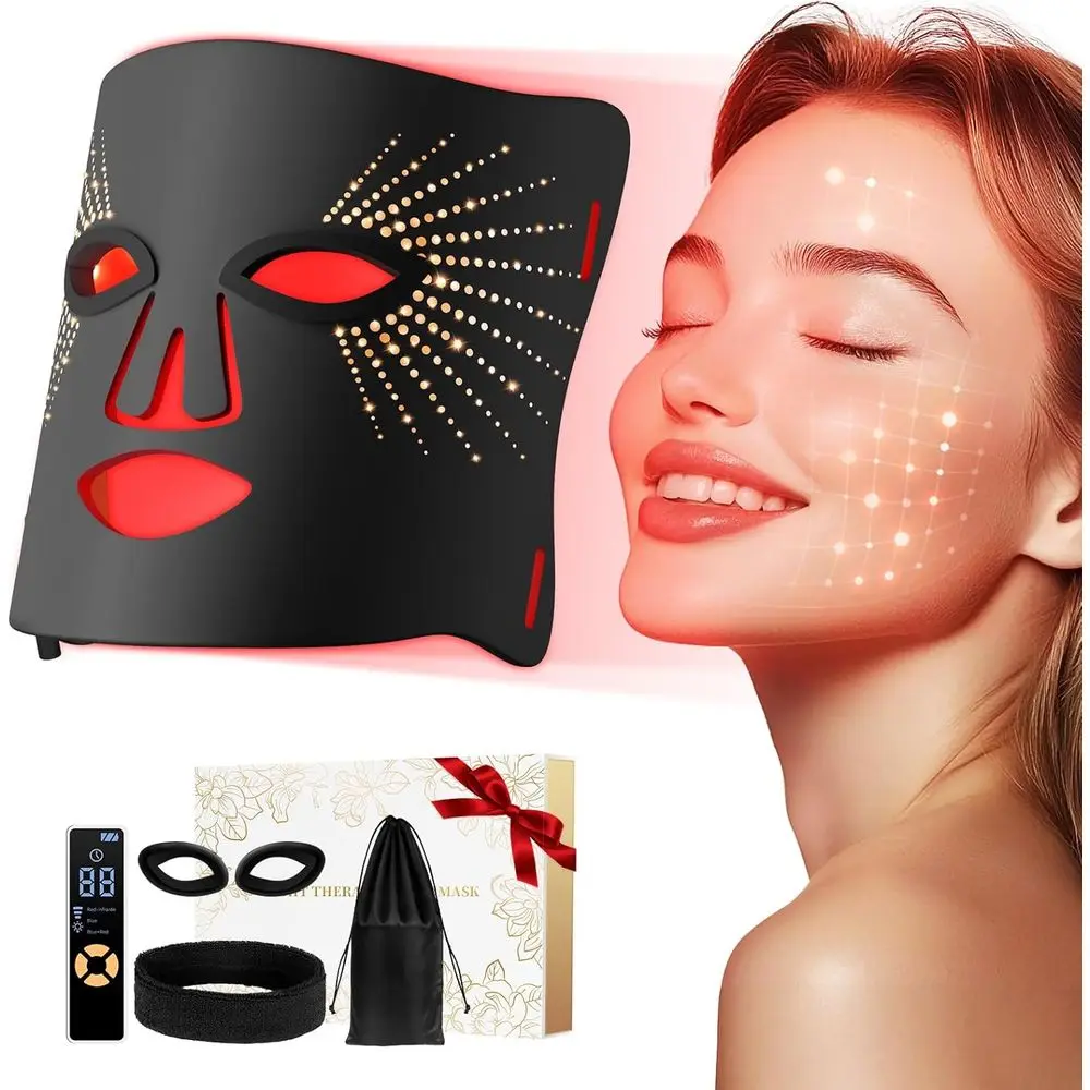 Silicone LED Mask - White, Model TLM200
Silicone LED Mask - White, Model TLM200