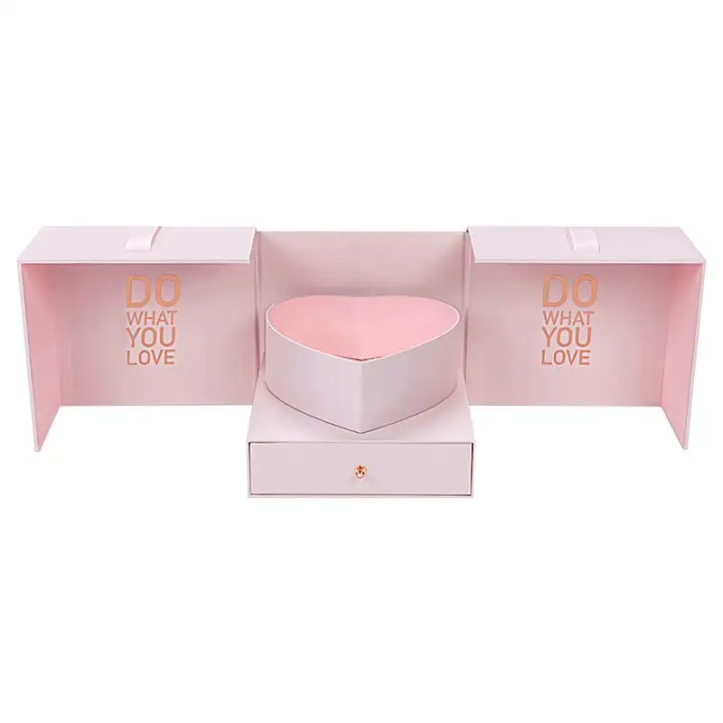 Коробка ко Дню святого Валентина Фестивальная коробка с атласной лентой Коробка для цветов с выдвижным ящиком и бумажными коробками из атласной ленты на День святого Валентина
Коробка ко Дню святого Валентина Фестивальная коробка с атласной лентой Коробка для цветов с выдвижным ящиком и бумажными коробками из атласной ленты на День святого Валентина