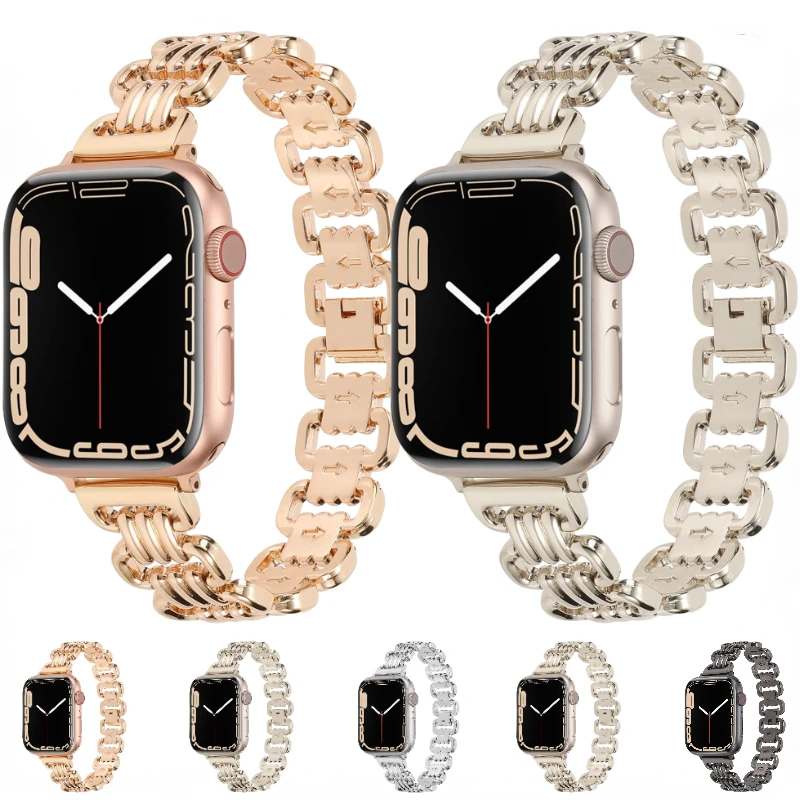 Metal Stainless Steel Strap For Apple Watch Ultra 49mm 45mm 41mm Sports Connection Bracelet Band iWatch 6 5 4 SE 44mm 40mm 42mm
Metal Stainless Steel Strap For Apple Watch Ultra 49mm 45mm 41mm Sports Connection Bracelet Band iWatch 6 5 4 SE 44mm 40mm 42mm