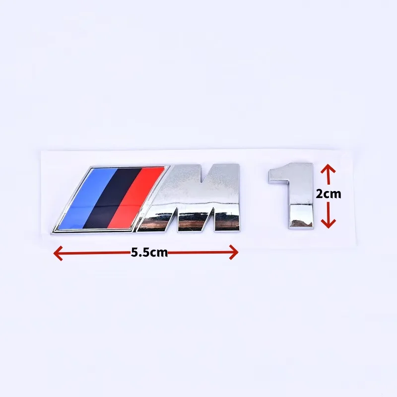 The new ABS logo sticker has been modified to silver/black, suitable for BMW M-series M1 M2 M3 M4 M5 M6 M7 rear trunk standard
The new ABS logo sticker has been modified to silver/black, suitable for BMW M-series M1 M2 M3 M4 M5 M6 M7 rear trunk standard