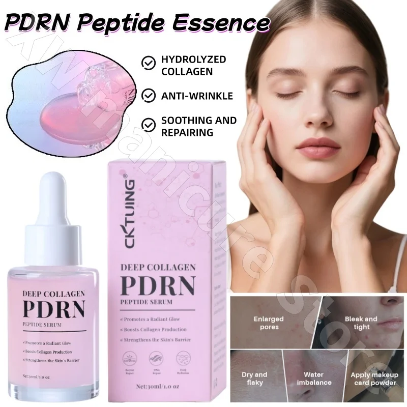 PDRN Peptide Essence Moisturizing and Soothing Repair Hydrolyzed Collagen Essence Sensitive Skin Suitable for 30ml
PDRN Peptide Essence Moisturizing and Soothing Repair Hydrolyzed Collagen Essence Sensitive Skin Suitable for 30ml