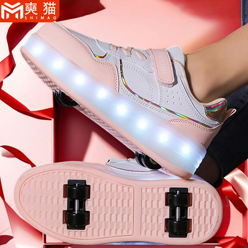 Kids Roller Shoes Girls Boys Shoes Men Women Child Sneakers LED Light Luminous Sneakers Girl Boy Sneakers 4 Wheel Roller Shoes
Kids Roller Shoes Girls Boys Shoes Men Women Child Sneakers LED Light Luminous Sneakers Girl Boy Sneakers 4 Wheel Roller Shoes