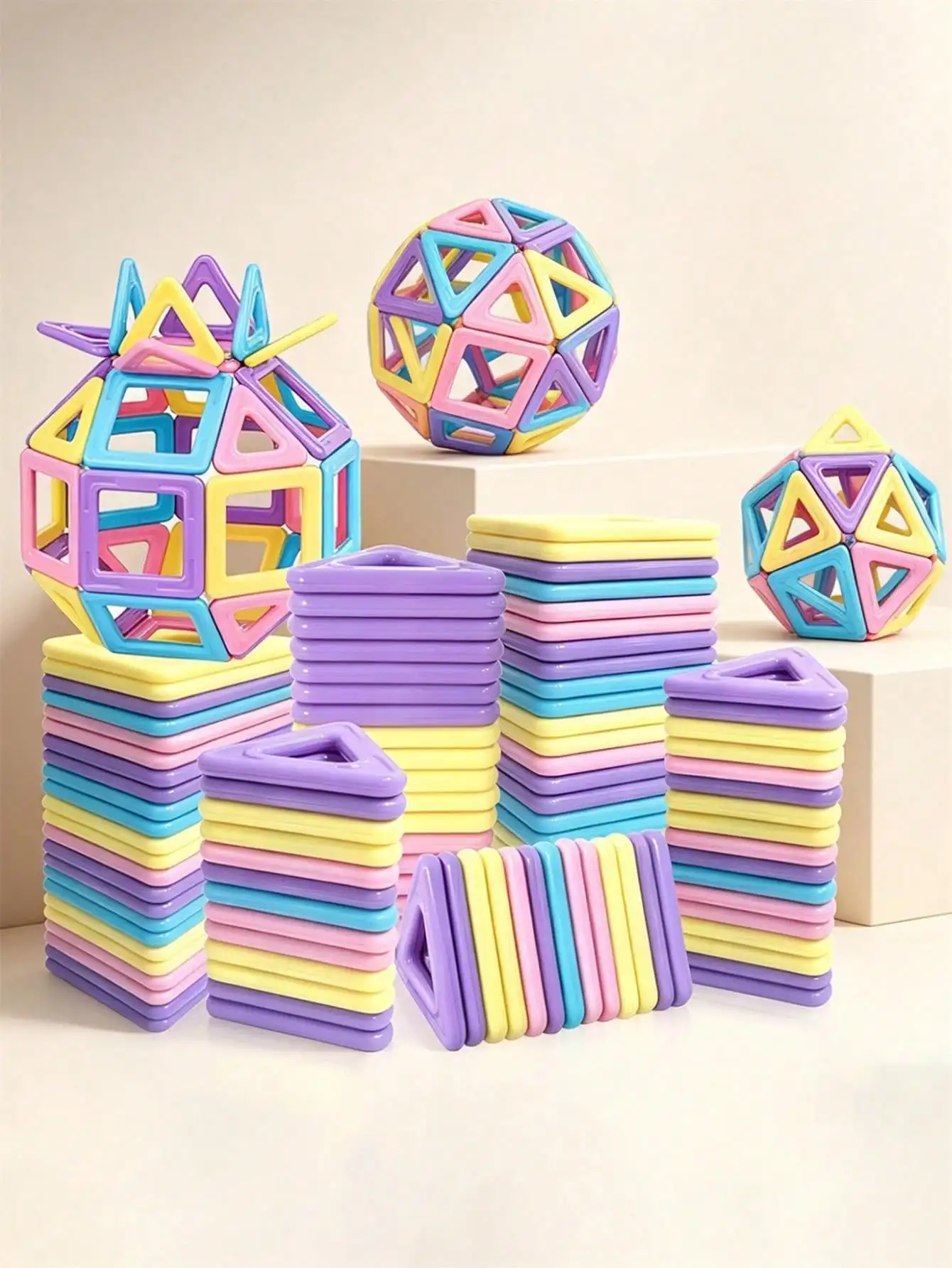 Magnetic Building Blocks Toy, Suitable For Boys And Girls, Macaron Castle Magnetic Construction Blocks, STEM Educational Learning Toy, Suitable For Children, Christmas/Birthday Gift, Random Color
Magnetic Building Blocks Toy, Suitable For Boys And Girls, Macaron Castle Magnetic Construction Blocks, STEM Educational Learning Toy, Suitable For Children, Christmas/Birthday Gift, Random Color