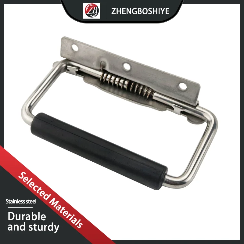 304 Stainless Steel With Rubber Sleeve Movable Folding Handle Spring Automatic Return Industrial Distribution Box
304 Stainless Steel With Rubber Sleeve Movable Folding Handle Spring Automatic Return Industrial Distribution Box