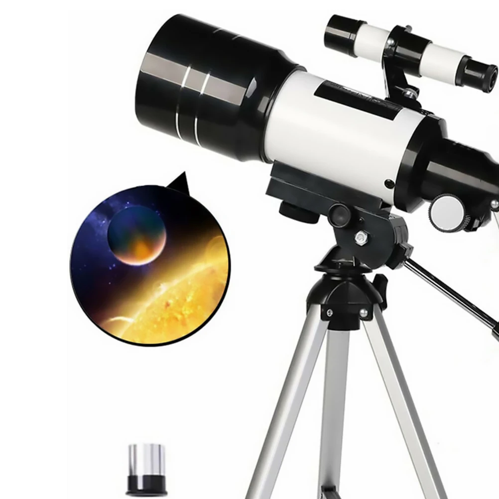 1 Set Astronomical Telescope 150X Zoom Stargazing Outdoor Tripod Aluminum Alloy Refracting Transparent Lens Cell Phone
1 Set Astronomical Telescope 150X Zoom Stargazing Outdoor Tripod Aluminum Alloy Refracting Transparent Lens Cell Phone