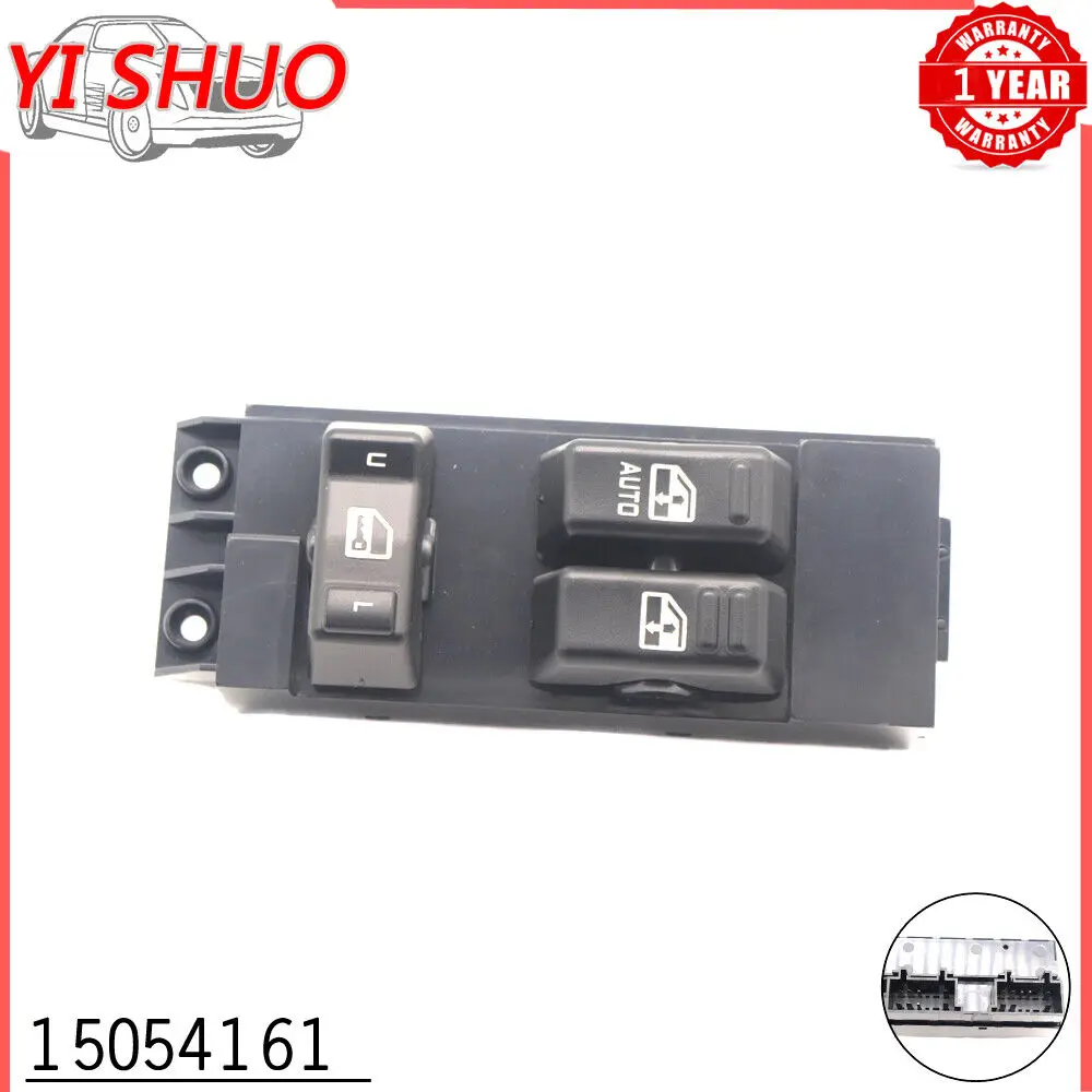 15054161 Car Power Window Control Switch 15054161A For Chevrolet Silverado 1500 2500 3500 For GMC Sierra 1500 2500 3500 15753934
15054161 Car Power Window Control Switch 15054161A For Chevrolet Silverado 1500 2500 3500 For GMC Sierra 1500 2500 3500 15753934