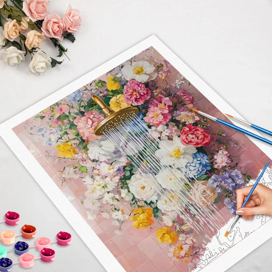 CHENISTORY Paint By Number Shower Flower landscape Drawing On Canvas HandPainted Gift DIY Pictures By Number Kits Home Decor
CHENISTORY Paint By Number Shower Flower landscape Drawing On Canvas HandPainted Gift DIY Pictures By Number Kits Home Decor