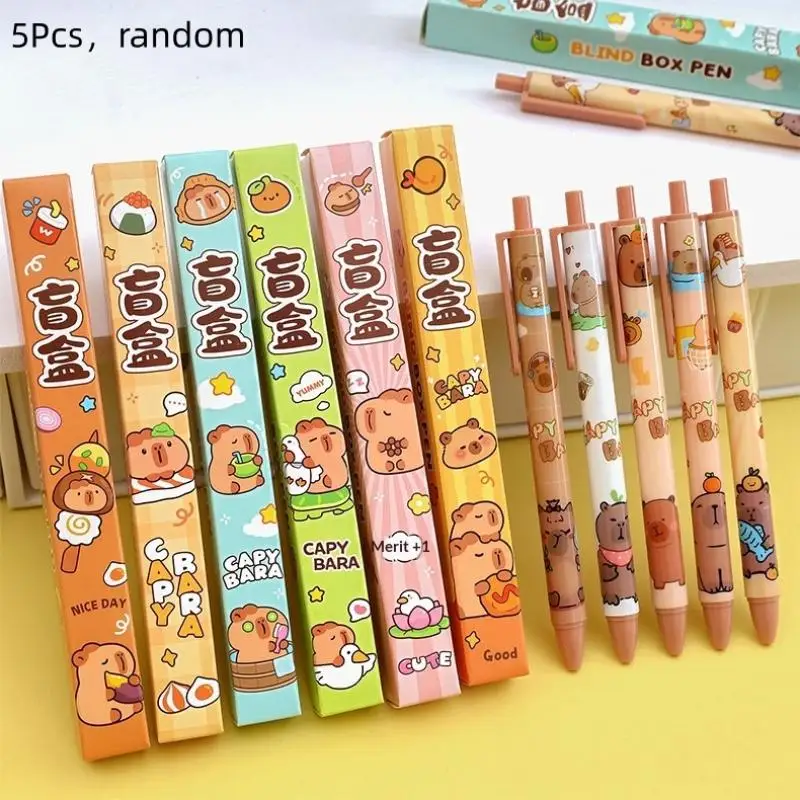 5 шт., милая мультяшная капибре, слепая коробка, гелевая ручка, чернила, быстросохнущая милая нейтральная ручка, школьные письменные принадлежности для студентов, канцелярские принадлежности
5 шт., милая мультяшная капибре, слепая коробка, гелевая ручка, чернила, быстросохнущая милая нейтральная ручка, школьные письменные принадлежности для студентов, канцелярские принадлежности