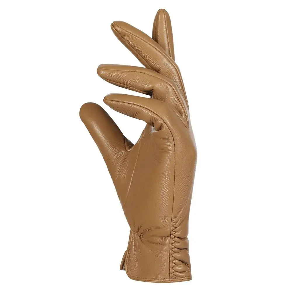 Fleece Lined Women's Gloves Windproof PU Leather Five Finger Gloves Waterproof Comfortable Winter Warm Gloves Outdoor Cycling
Fleece Lined Women's Gloves Windproof PU Leather Five Finger Gloves Waterproof Comfortable Winter Warm Gloves Outdoor Cycling