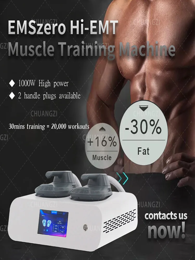 15 Tesla Muscle Stimulator EMSzero Body Slimming Portable RF Ems Body Sculpting Machine 6500W
15 Tesla Muscle Stimulator EMSzero Body Slimming Portable RF Ems Body Sculpting Machine 6500W