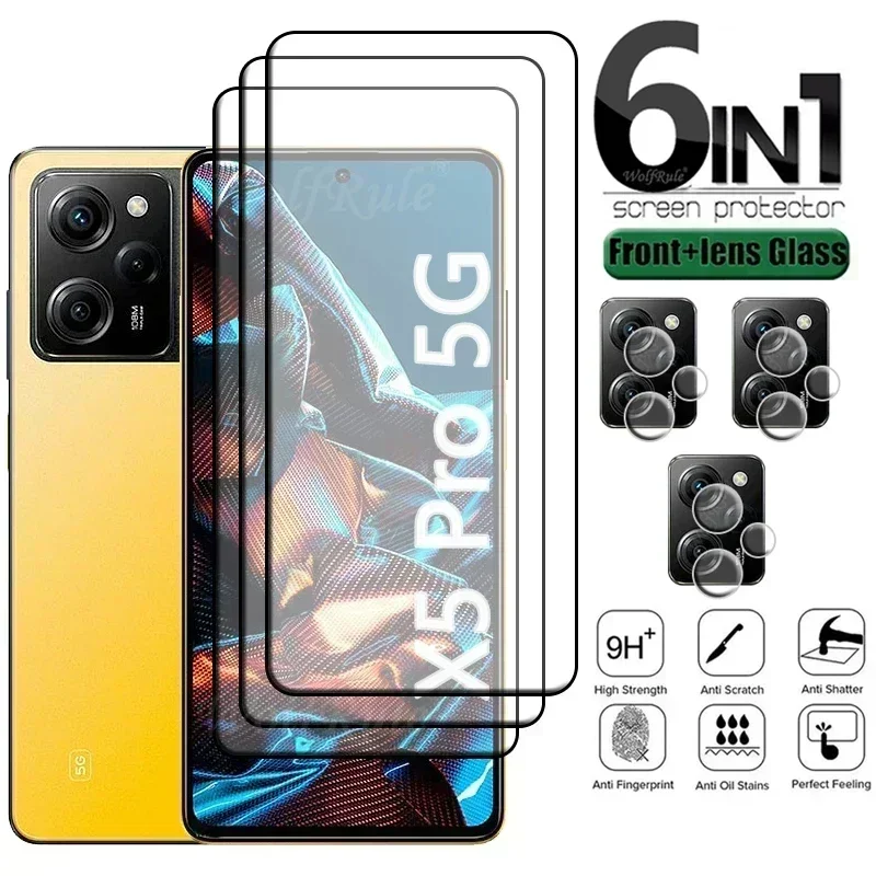 Для Poco X5 Pro 5G стекло для Xiaomi Poco X5 Pro закаленное стекло 9H полное покрытие защита экрана Poco M4 X3 X4 X5 Pro фотостекло для объектива
Для Poco X5 Pro 5G стекло для Xiaomi Poco X5 Pro закаленное стекло 9H полное покрытие защита экрана Poco M4 X3 X4 X5 Pro фотостекло для объектива