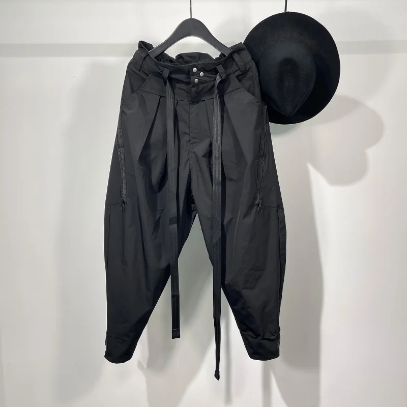 Autumn Dark Style Series Mechanical Loose Ankle-Tied Pants Men's Street Fashion Hip Hop Thin Baggy
Autumn Dark Style Series Mechanical Loose Ankle-Tied Pants Men's Street Fashion Hip Hop Thin Baggy