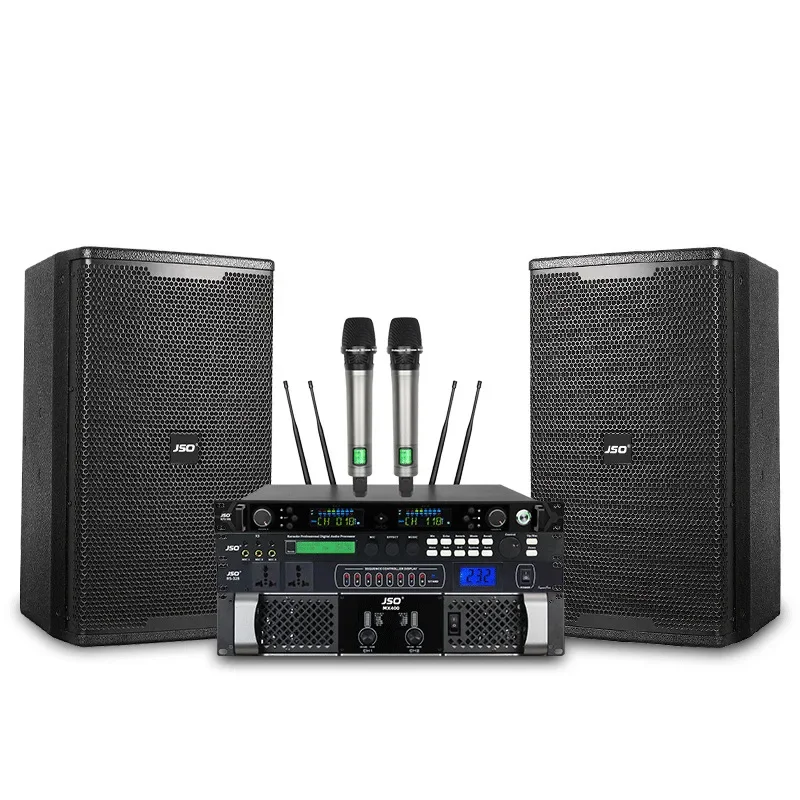 Single 10-inch home KTV audio set, home living room, karaoke player, professional speaker equipment
Single 10-inch home KTV audio set, home living room, karaoke player, professional speaker equipment