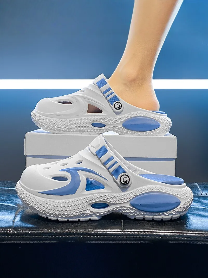 Men's 2026 New Summer Outdoor Wear Anti-Slip Hole Hole Beach Shoes Casual Two-Way Sports Sandals Comfortable Breathable EVA
Men's 2026 New Summer Outdoor Wear Anti-Slip Hole Hole Beach Shoes Casual Two-Way Sports Sandals Comfortable Breathable EVA