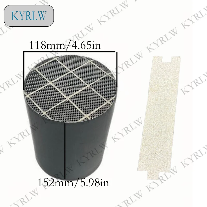 118*152mm 200cpsi SIC DPF Diesel Particulate Filter for Vehicle Exhaust System Durable Emission Control for Diesel Engines
118*152mm 200cpsi SIC DPF Diesel Particulate Filter for Vehicle Exhaust System Durable Emission Control for Diesel Engines