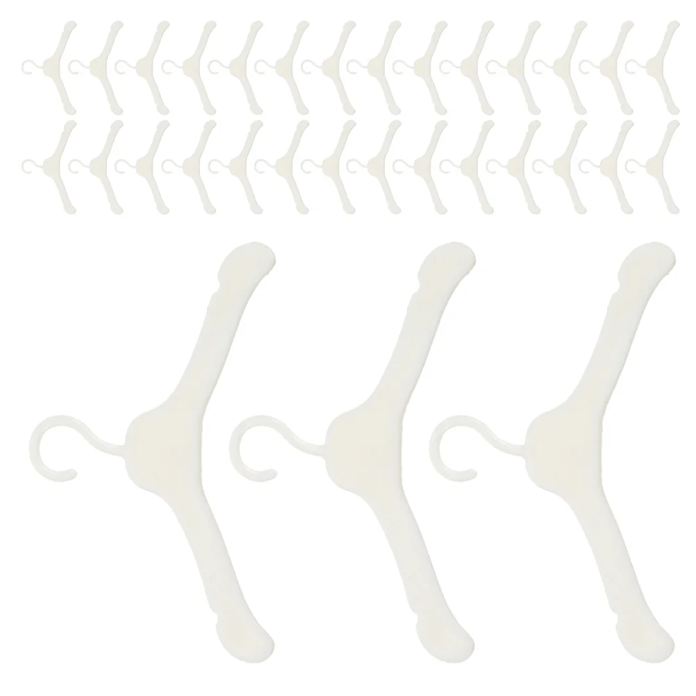 80Pcs Miniature Plastic Hangers Easy Installation for Accessories Gown Dress Arrangement Dollhouse Accessories
80Pcs Miniature Plastic Hangers Easy Installation for Accessories Gown Dress Arrangement Dollhouse Accessories