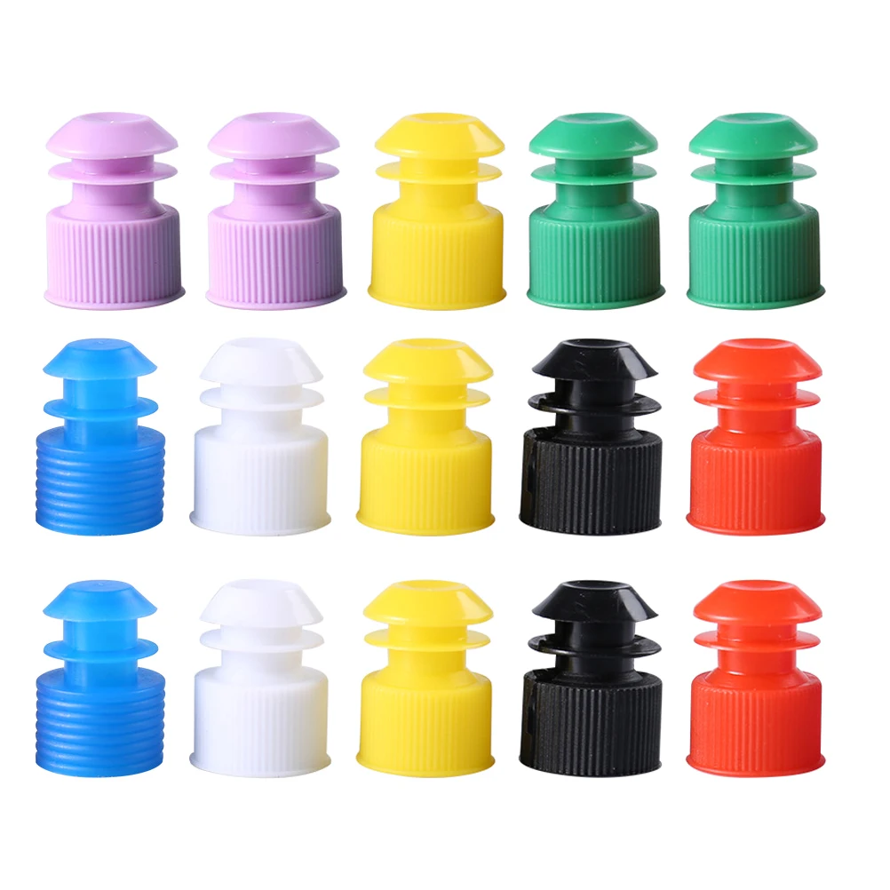100pcs Test Tube Plugs 12mm Diameter Random Color Plastic Sealing Stoppers Elastic Laboratory Use Bottle Closure
100pcs Test Tube Plugs 12mm Diameter Random Color Plastic Sealing Stoppers Elastic Laboratory Use Bottle Closure
