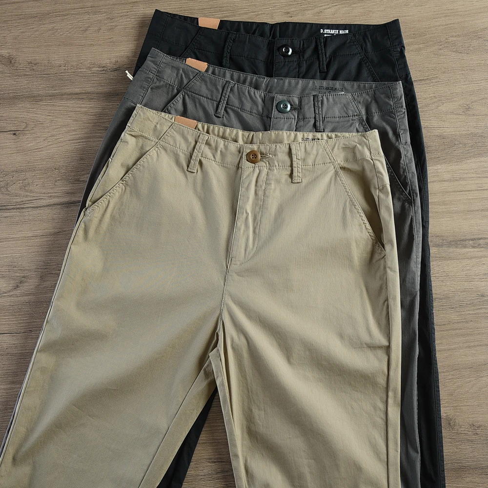 2024 Summer New American Retro Thin Ice Silk Quick-drying Stretch Casual Pants Men's Simple Slim Business Straight Trousers
2024 Summer New American Retro Thin Ice Silk Quick-drying Stretch Casual Pants Men's Simple Slim Business Straight Trousers