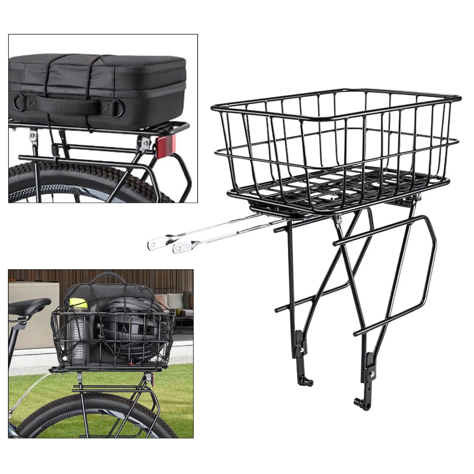 Bike Basket, Bicycle Cargo Bag, Organizer, Bike Rack,Cycling Basket,Rear Seat Storage Basket for Mountain Bike,Foldable Bikes
Bike Basket, Bicycle Cargo Bag, Organizer, Bike Rack,Cycling Basket,Rear Seat Storage Basket for Mountain Bike,Foldable Bikes