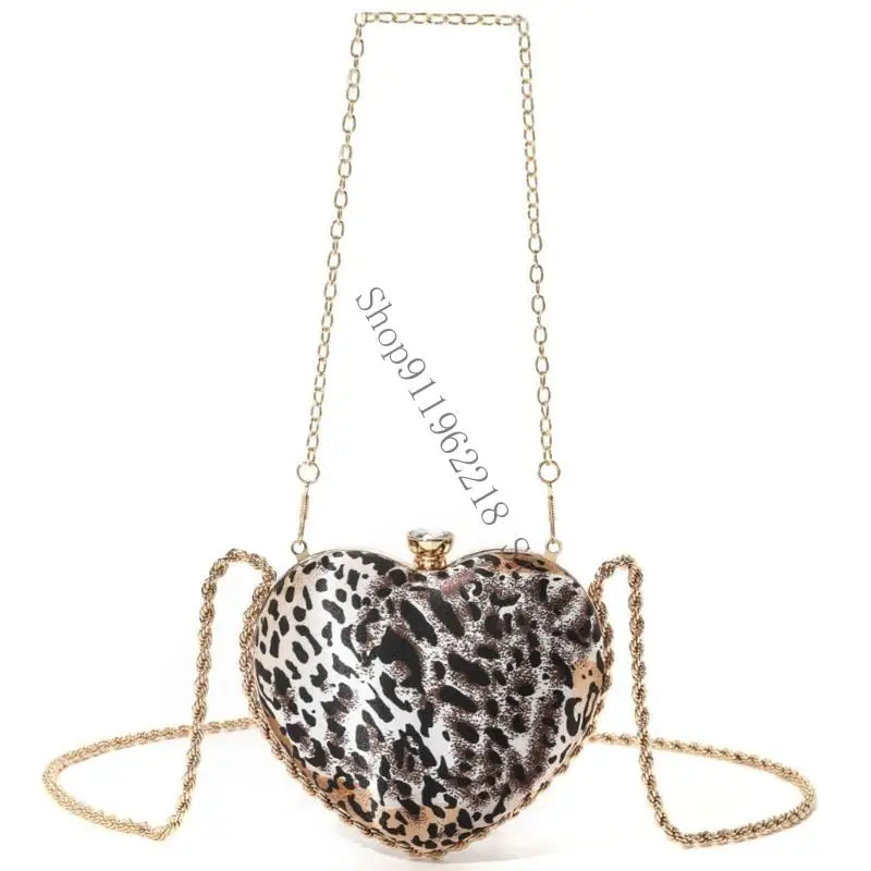 Luxurious Leopard Evening Bag Wedding Party Shoulder Bag Unique Clutch Crossbody Purse Chain Bag for Women and Girls 066F
Luxurious Leopard Evening Bag Wedding Party Shoulder Bag Unique Clutch Crossbody Purse Chain Bag for Women and Girls 066F