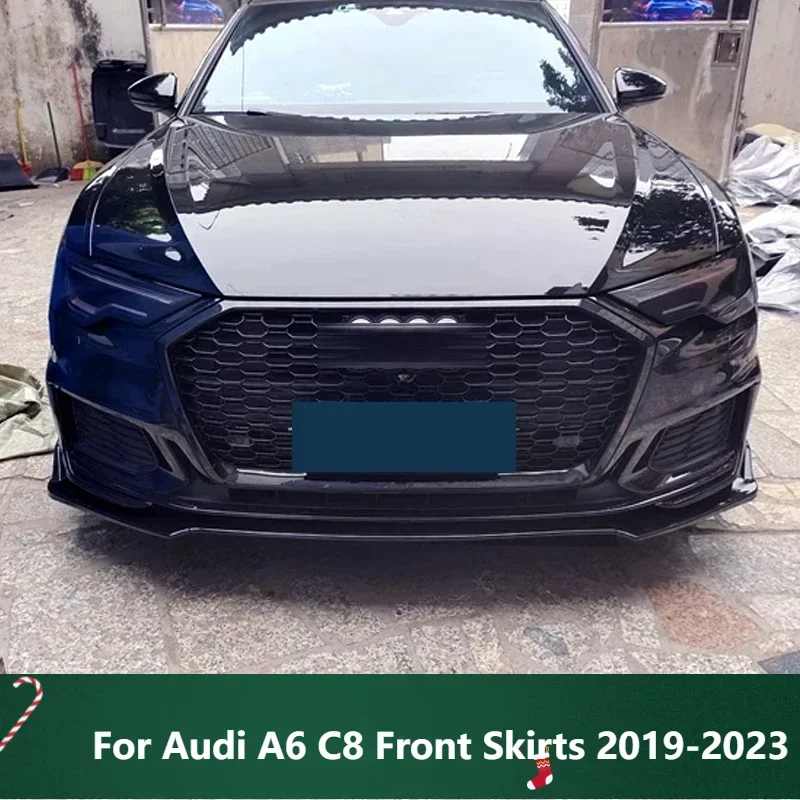 New! Splitter for Audi A6 C8 Front Skirts 2019-2023 Glossy Black Bumper Spoiler Type DH Body Kit
New! Splitter for Audi A6 C8 Front Skirts 2019-2023 Glossy Black Bumper Spoiler Type DH Body Kit