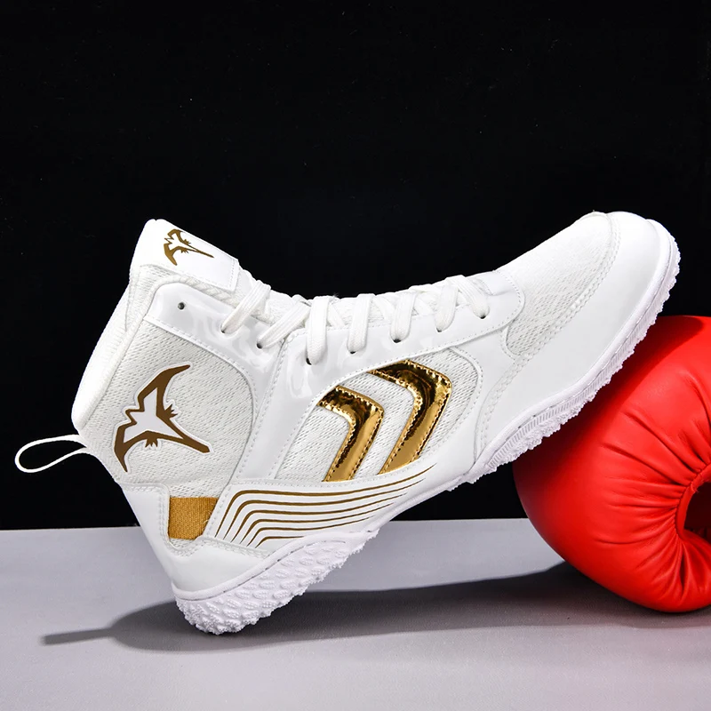Men Wrestling Shoes Flighting Sneakers Breathable Boxing Footwears Size Female
Men Wrestling Shoes Flighting Sneakers Breathable Boxing Footwears Size Female