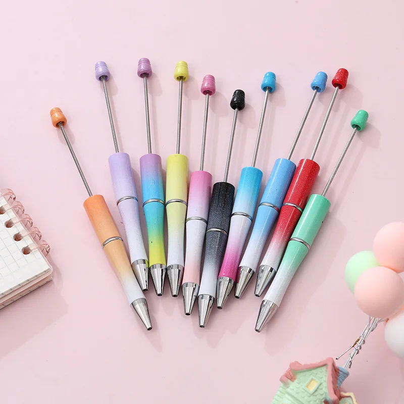 30Pcs Creative DIY Bead Pen UV Electroplated Pearl Gradient Ballpoint Pen Cute Granule Pen Cute Office Accessories Stationery
30Pcs Creative DIY Bead Pen UV Electroplated Pearl Gradient Ballpoint Pen Cute Granule Pen Cute Office Accessories Stationery