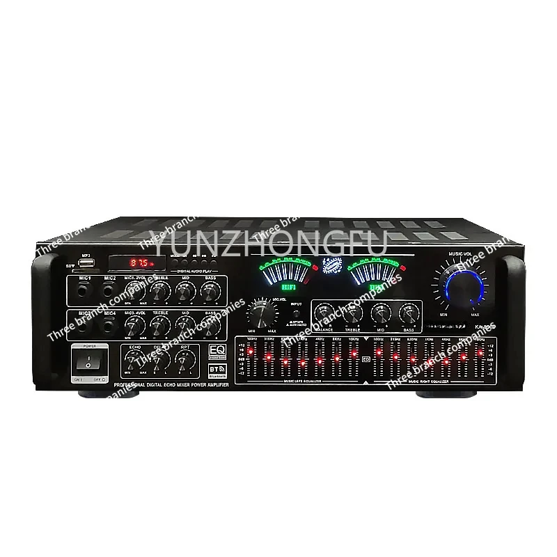 High-Power Power Amplifier Balanced Adjustment Ktv Audio Home Karaoke U Disk Sd Card Amplifier
High-Power Power Amplifier Balanced Adjustment Ktv Audio Home Karaoke U Disk Sd Card Amplifier