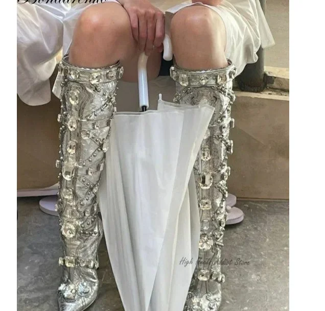 2023 European and American New Elephant Print Sexy Silver Rhinestone Pointed Fashion Boots Sexy Boots
2023 European and American New Elephant Print Sexy Silver Rhinestone Pointed Fashion Boots Sexy Boots